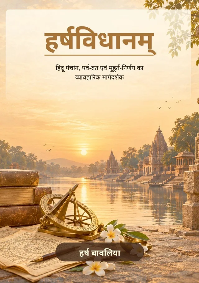 हर्षविधानम् / HarshVidhanam — पुस्तक का फ्रंट कवर
